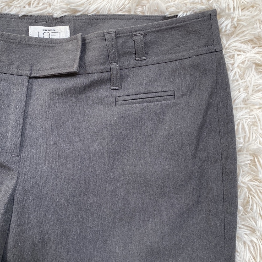 Loft Slim Dress Pants ๐ Gray - Picture 9 of 13